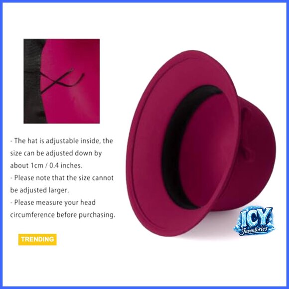 Adjustable Suede Wool Bucket Hat with Bowknot, Vintage Style, One Size main image 4